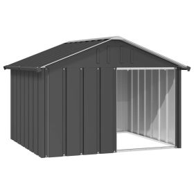 Dog House Anthracite 45.9"x40.6"x32.1" Galvanized Steel - Anthracite