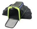 Pet Life Roomeo Folding Collapsible Airline Approved Pet Dog Carrier Crate - Blue