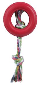 Rubberized Pet Chew Rope And Tire - DT1RD