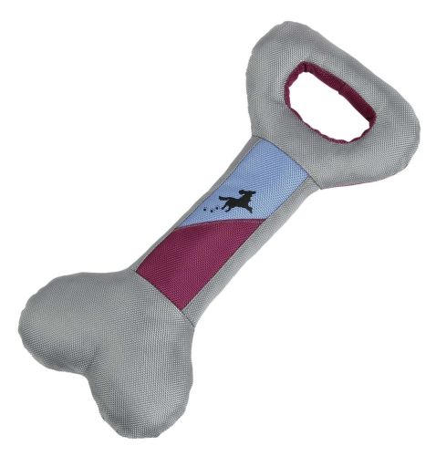 Active-Fetch Nylon Floatation Yank-N-Tug Chew-Tough Dog Toy - DT11PLBL