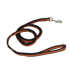 Pet Life Retract-A-Wag Shock Absorption Stitched Durable Dog Leash - Orange