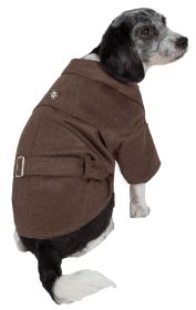 Galore Back-Buckled Fashion Wool Pet Coat - Small