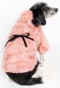 Pink-Mink' Luxury Designer Pet Coat - X-Small