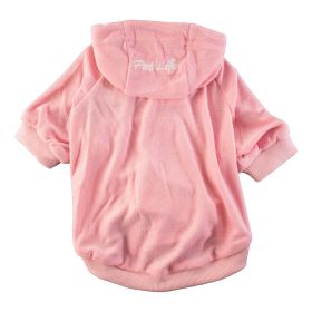 French Terry Pet Hoodie Hooded Sweater - Large