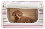 Folding Zippered Lightweight Wire-Framed Easy Folding Pet Crate - Medium
