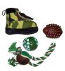 4 Piece Hunter Camouflage Themed Pet Toy Set - GF7