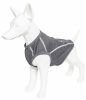 Pet Life Active 'Racerbark' 4-Way Stretch Performance Active Dog Tank Top T-Shirt - Grey - X-Large