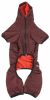 Pet Life Active 'Fur-Breeze' Heathered Performance 4-Way Stretch Two-Toned Full Bodied Hoodie - Burgundy - Small