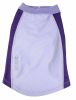 Pet Life Active 'Barko Pawlo' Relax-Stretch Wick-Proof Performance Dog Polo T-Shirt - Purple - X-Large