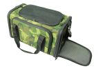 Pet Life Roomeo Folding Collapsible Airline Approved Pet Dog Carrier Crate - Camouflage