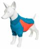 Pet Life Active 'Barko Pawlo' Relax-Stretch Wick-Proof Performance Dog Polo T-Shirt - Blue - X-Large