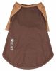 Pet Life Active 'Hybreed' 4-Way Stretch Two-Toned Performance Dog T-Shirt - Brown - Large