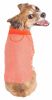 Pet Life Active 'Fur-Flexed' Relax-Stretch Wick-Proof Performance Dog Polo T-Shirt - Orange - X-Small