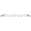 36-Panel Dog Playpen Black 39.4"x19.7" Powder-coated Steel - Black