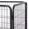 Puppy Playpen Steel 48.4"x30.5"x29.3" - Black