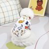 Dog Shirts Little Pets Clothing Cartoon Printed T-Shirt for Puppy and Cats  - Cat - M