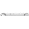 28-Panel Dog Playpen Black 39.4"x19.7" Powder-coated Steel - Black