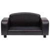 Dog Sofa Brown 31.5"x19.7"x15.7" Faux Leather - Brown