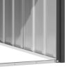 Dog House Anthracite 45.9"x40.6"x32.1" Galvanized Steel - Anthracite