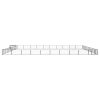 44-Panel Dog Playpen Black 39.4"x19.7" Powder-coated Steel - Black