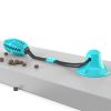 Pet supplies dog toys molars sucker toys dog molars food leakage device vent chew resistant dog toys - B Blue