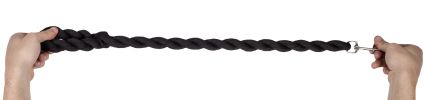 Pet Life Tough-Tugger Industrial-Strength Shock Absorption Woven Dog Leash - Navy