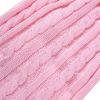 Dog Sweater Warm Pet Sweater Dog Sweaters for Small Dogs Medium Dogs Large Dogs Cute Knitted Classic Clothes Coat for Dog Puppy - Small - PINK