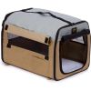 Folding Zippered Lightweight Easy Folding Pet Crate - Small