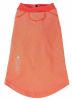 Pet Life Active 'Fur-Flexed' Relax-Stretch Wick-Proof Performance Dog Polo T-Shirt - Orange - X-Large