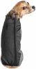 Pet Life Active 'Chase Pacer' Heathered Performance 4-Way Stretch Two-Toned Full Body Warm Up - Black - X-Large