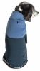 Pet Life Active 'Embarker' Heathered Performance 4-Way Stretch Two-Toned Full Body Warm Up - Teal - Medium