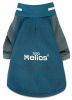 Dog Helios 'Eboneflow' Mediumweight 4-Way-Stretch Flexible And Breathable Performance Dog Yoga T-Shirt - Blue - X-Large
