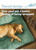 Up to 33 lbs Dog Mat Sleeping Dog Mattress Floor Mat Removable And Washable Dog Kennel Large Dog Kennel Pet Pad Dog Mat Soft Comfortable Bed - Gray -