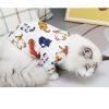 Dog Shirts Little Pets Clothing Cartoon Printed T-Shirt for Puppy and Cats  - Lion - XXL