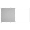 Dog Kennel Silver 26 ft¬≤ Steel - Silver