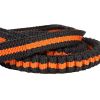 Pet Life Retract-A-Wag Shock Absorption Stitched Durable Dog Leash - Orange