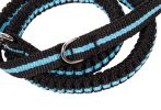 Pet Life Retract-A-Wag Shock Absorption Stitched Durable Dog Leash - Blue