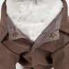 Galore Back-Buckled Fashion Wool Pet Coat - Small