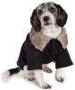 Buttoned 'Coast-Guard' Fashion Faux-Fur Collared Wool Pet Coat - Medium