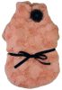 Pink-Mink' Luxury Designer Pet Coat - X-Small