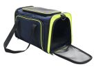 Pet Life Roomeo Folding Collapsible Airline Approved Pet Dog Carrier Crate - Blue