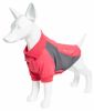 Pet Life Active 'Barko Pawlo' Relax-Stretch Wick-Proof Performance Dog Polo T-Shirt - Red - X-Small