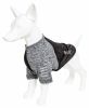 Pet Life Active 'Hybreed' 4-Way Stretch Two-Toned Performance Dog T-Shirt - Black - X-Small