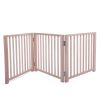 17.5 inch Pet Fence Suitable For Indoor Use Log Environmental Protection Material - as Pic