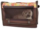 Floral Folding Collapsible Lightweight Wire Framed Tent Pet Crate - X-Small