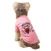 Pet Dog Halloween Cosplay Crewneck Bull T-shirts - Pink bullM