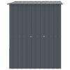 Dog House with Roof Anthracite 65"x60.2"x71.3" Galvanized Steel - Anthracite