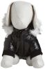 Fashion Striped Ultra-Plush Pet Parka Coat - X-Small