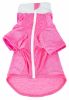 Pet Life Active 'Chewitt Wagassy' 4-Way Stretch Performance Long Sleeve Dog T-Shirt - Pink - Large