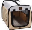 Folding Zippered Lightweight Easy Folding Pet Crate - X-Small